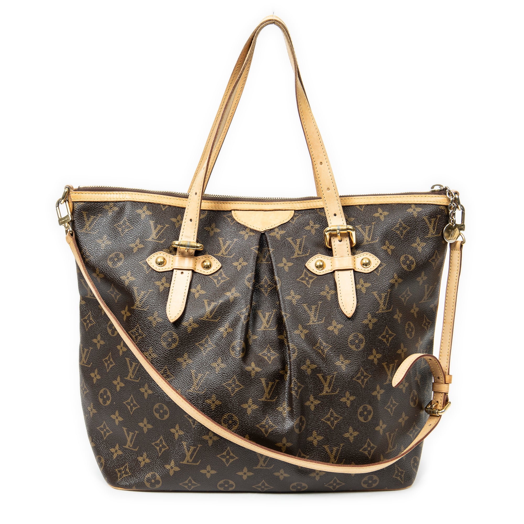 Shoulder bag Palermo GM Brown Monogram Canvas