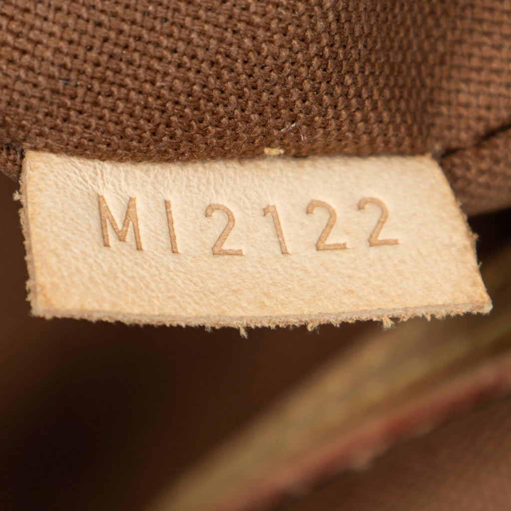 Shoulder bag Palermo GM Brown Monogram Canvas