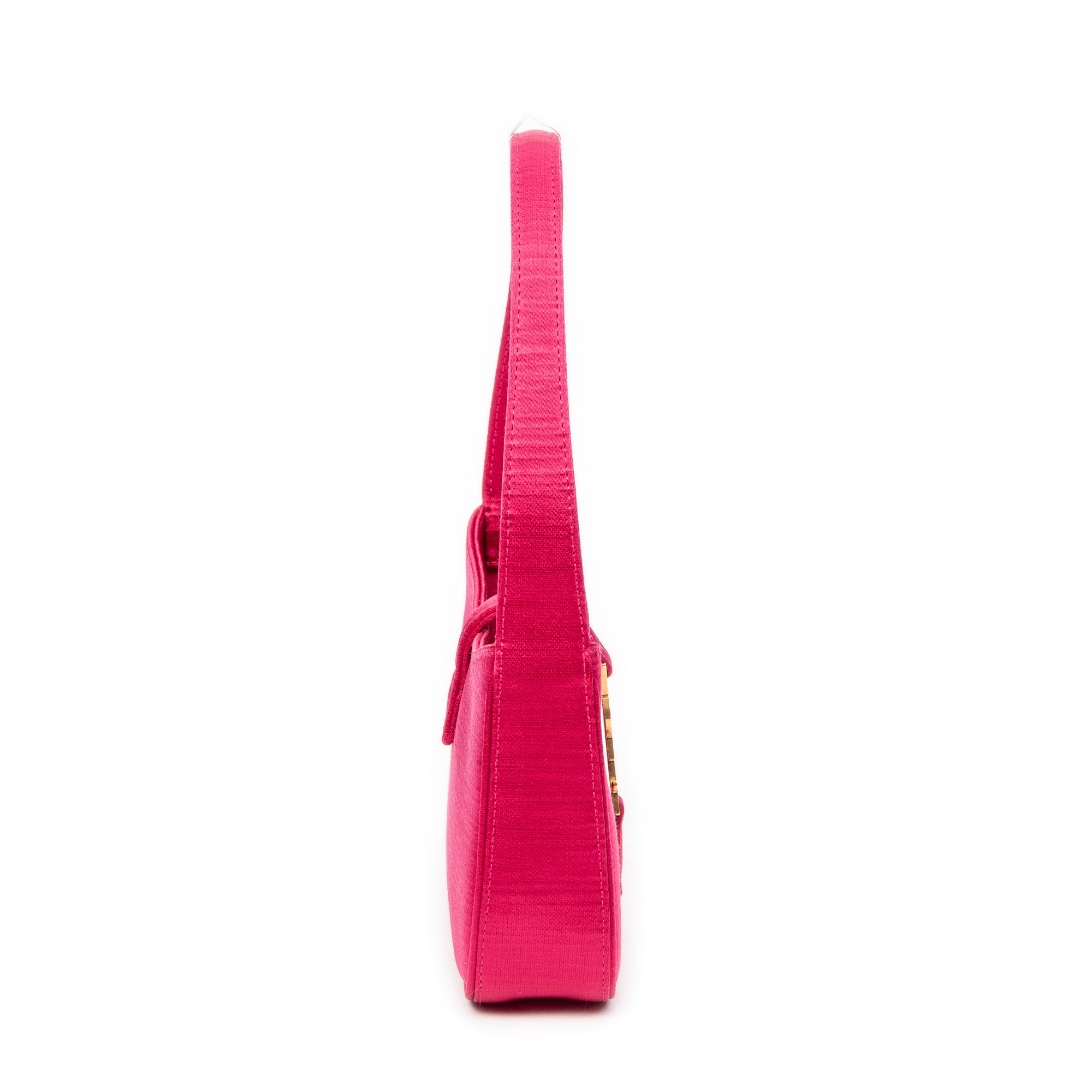Shoulder bag Mini Le 5 À 7 Pink Satin Canvas