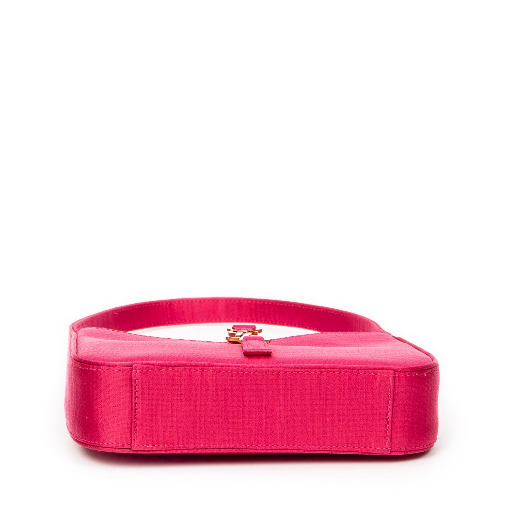 Shoulder bag Mini Le 5 À 7 Pink Satin Canvas