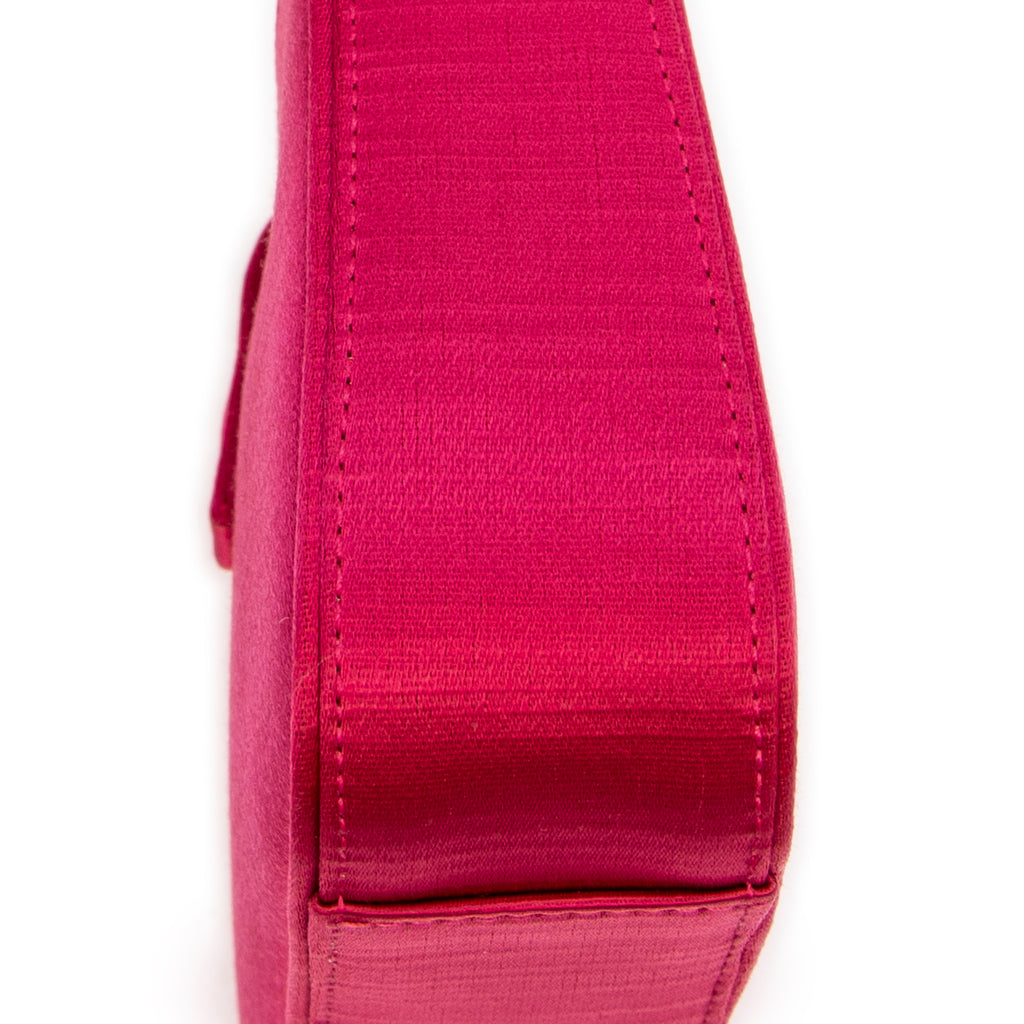 Shoulder bag Mini Le 5 À 7 Pink Satin Canvas