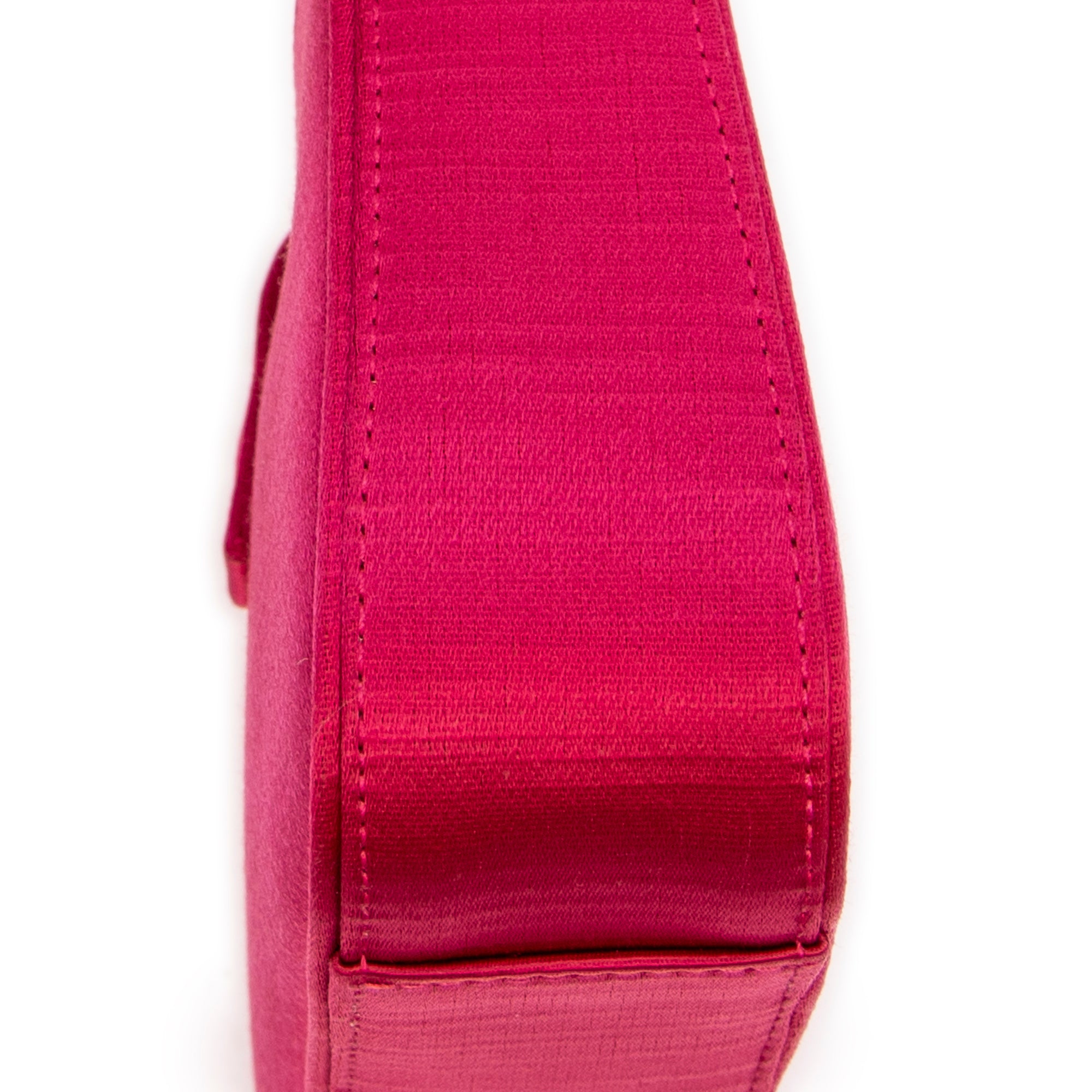 Shoulder bag Mini Le 5 À 7 Pink Satin Canvas