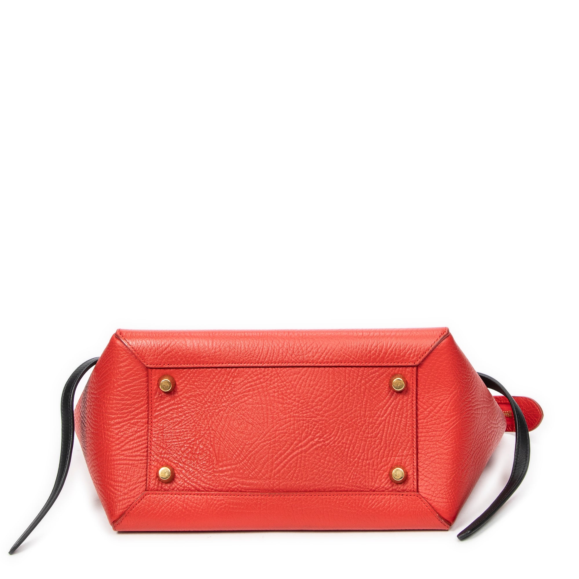 Shoulder bag Mini Tricolor Belt Bag Red Grained Calfskin Leather