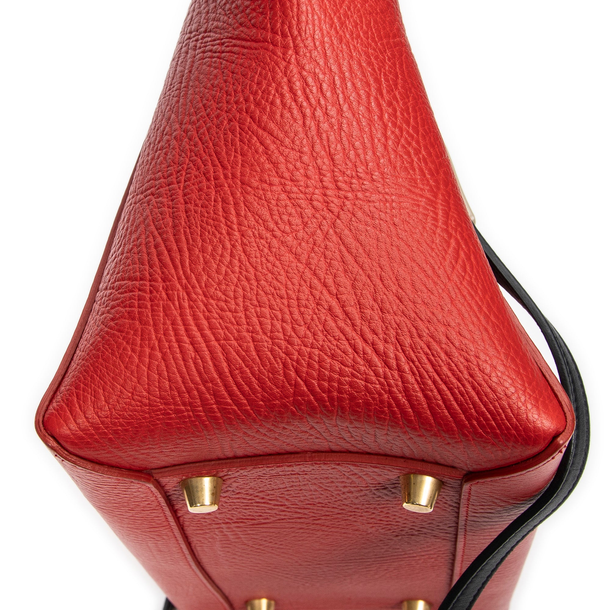 Shoulder bag Mini Tricolor Belt Bag Red Grained Calfskin Leather