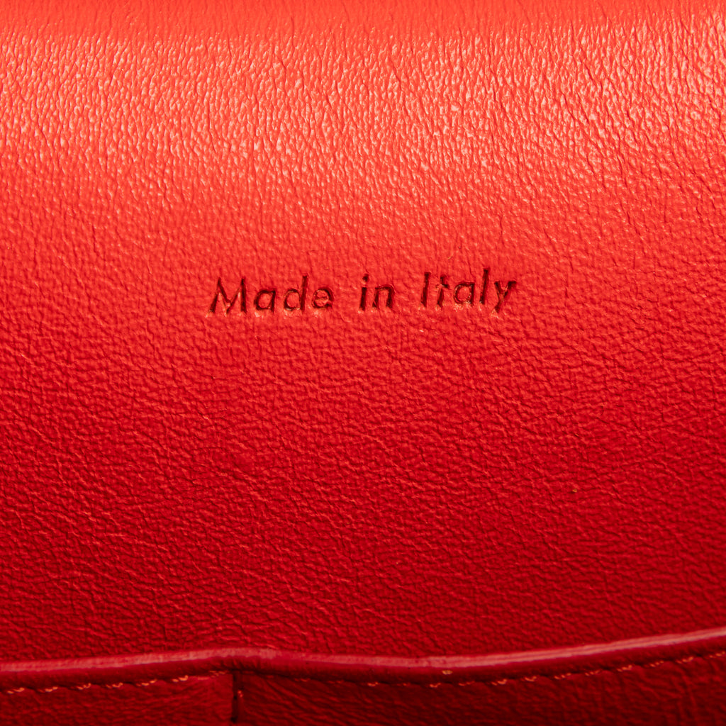 Shoulder bag Mini Tricolor Belt Bag Red Grained Calfskin Leather