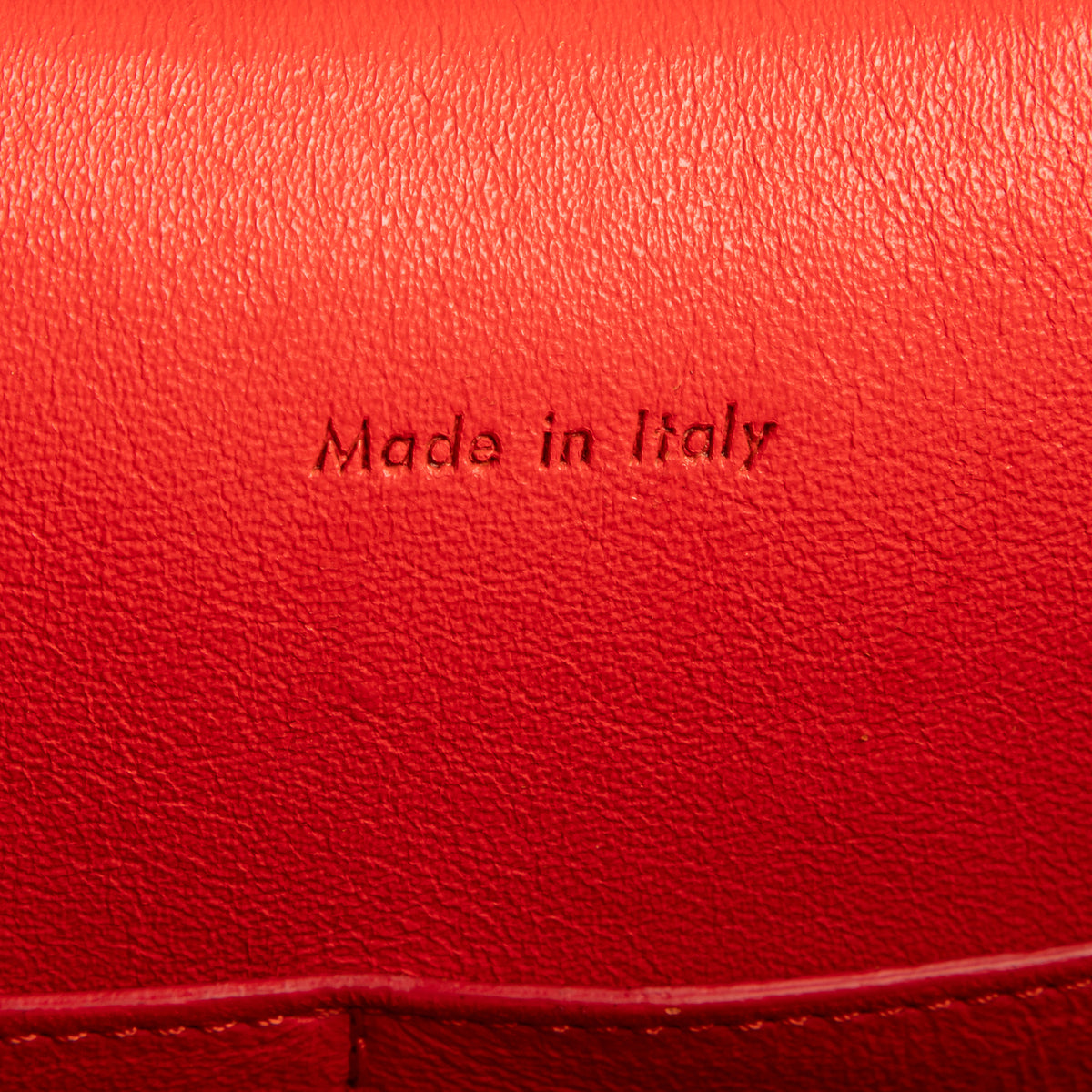 Shoulder bag Mini Tricolor Belt Bag Red Grained Calfskin Leather
