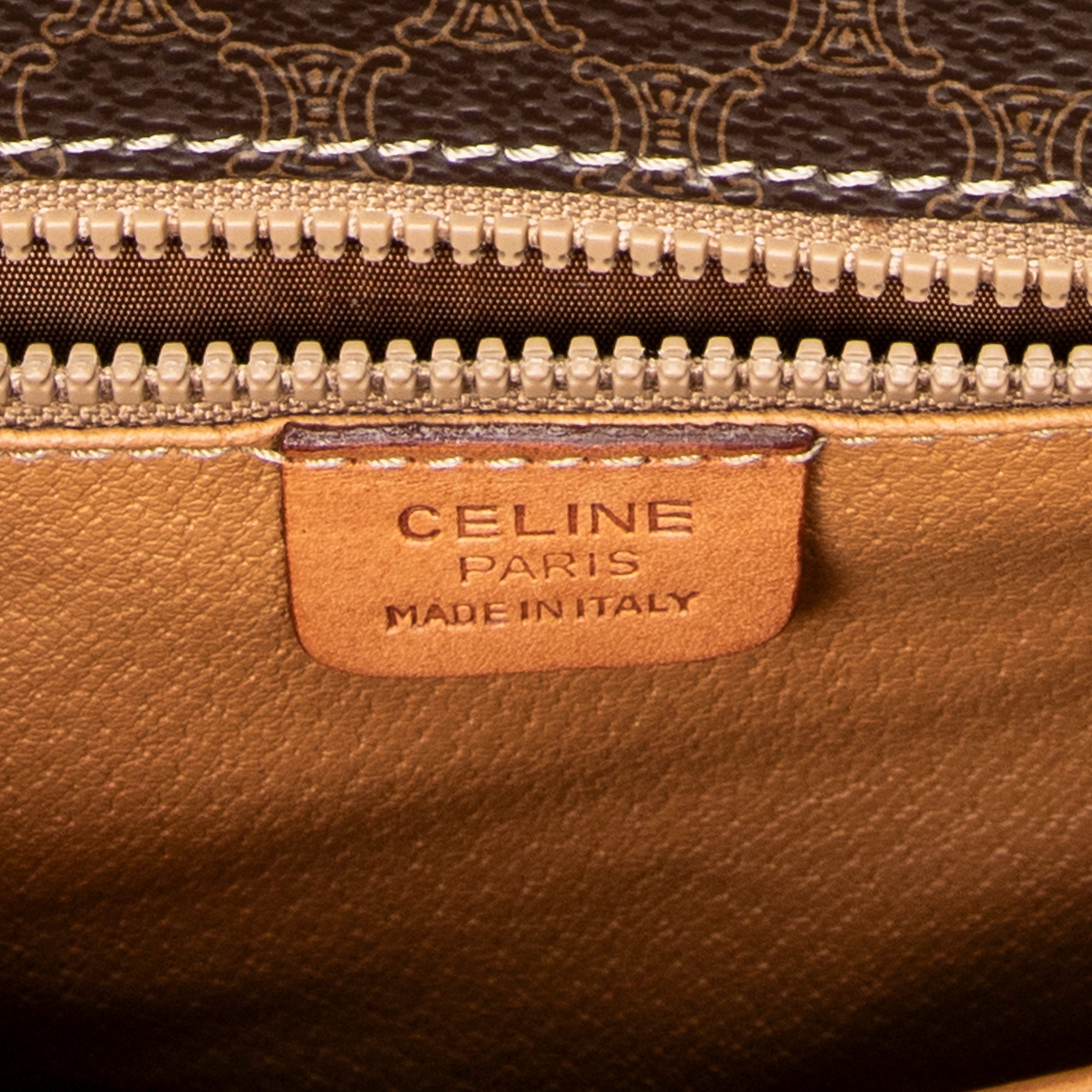 Shoulder bag Buckle Flap Crossbody Brown Macadam Coated Canvas