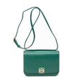 Shoulder bag Small Goya Flap Crossbody Green Smooth Leather
