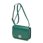 Shoulder bag Small Goya Flap Crossbody Green Smooth Leather