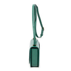 Shoulder bag Small Goya Flap Crossbody Green Smooth Leather
