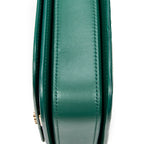 Shoulder bag Small Goya Flap Crossbody Green Smooth Leather