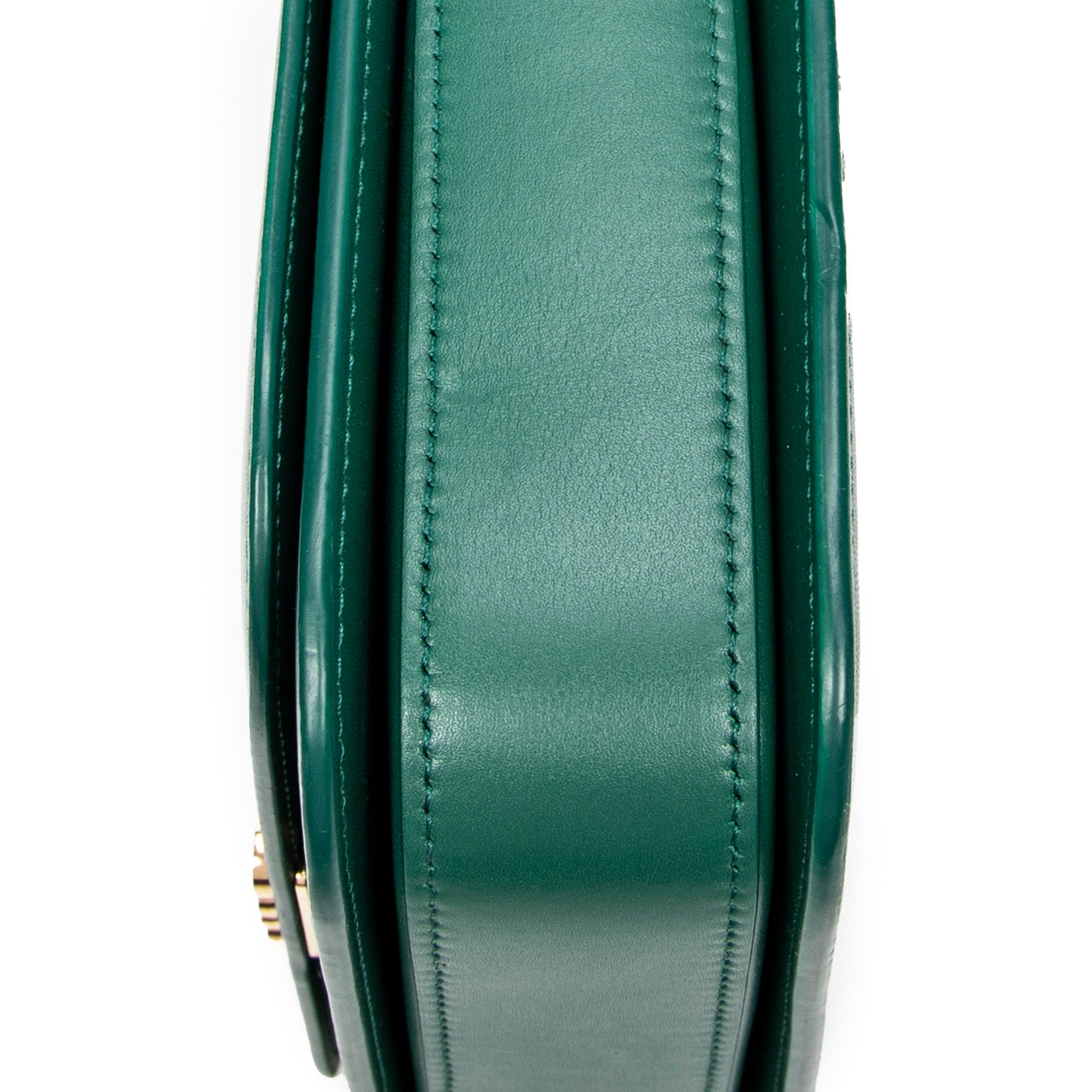 Shoulder bag Small Goya Flap Crossbody Green Smooth Leather