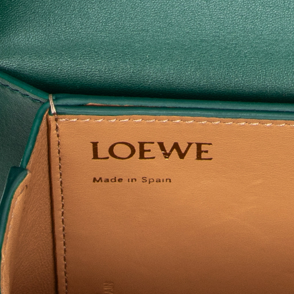 Shoulder bag Small Goya Flap Crossbody Green Smooth Leather