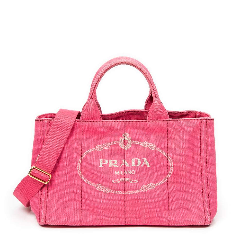 Shoulder bag Medium Canapa Tote Fuchsia Pink Canapa Canvas