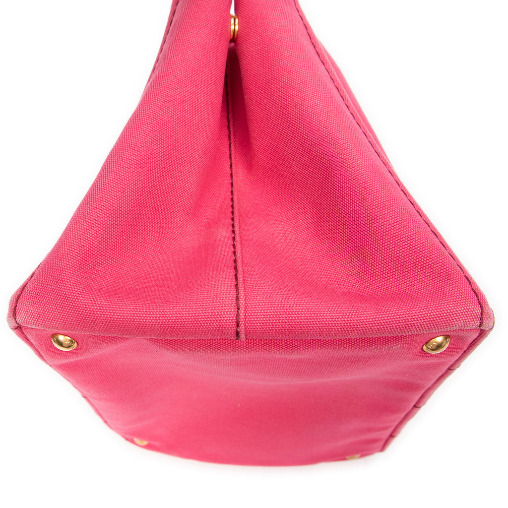 Shoulder bag Medium Canapa Tote Fuchsia Pink Canapa Canvas