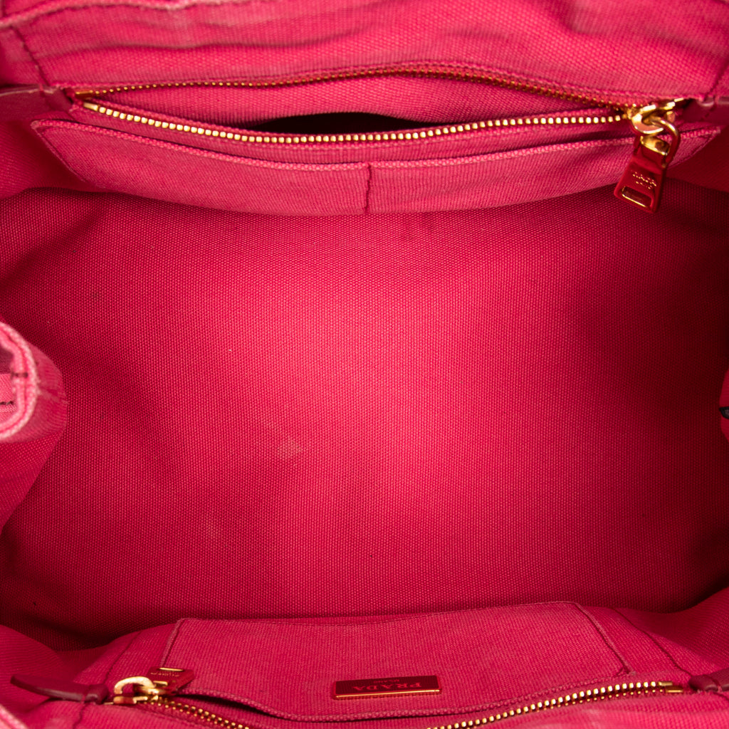 Shoulder bag Medium Canapa Tote Fuchsia Pink Canapa Canvas