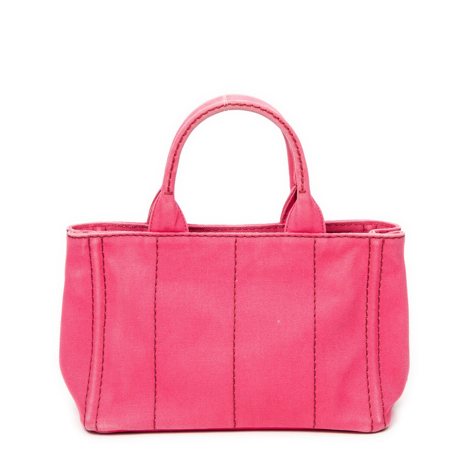 Shoulder bag Small Canapa Tote Fuchsia Pink Canapa Canvas