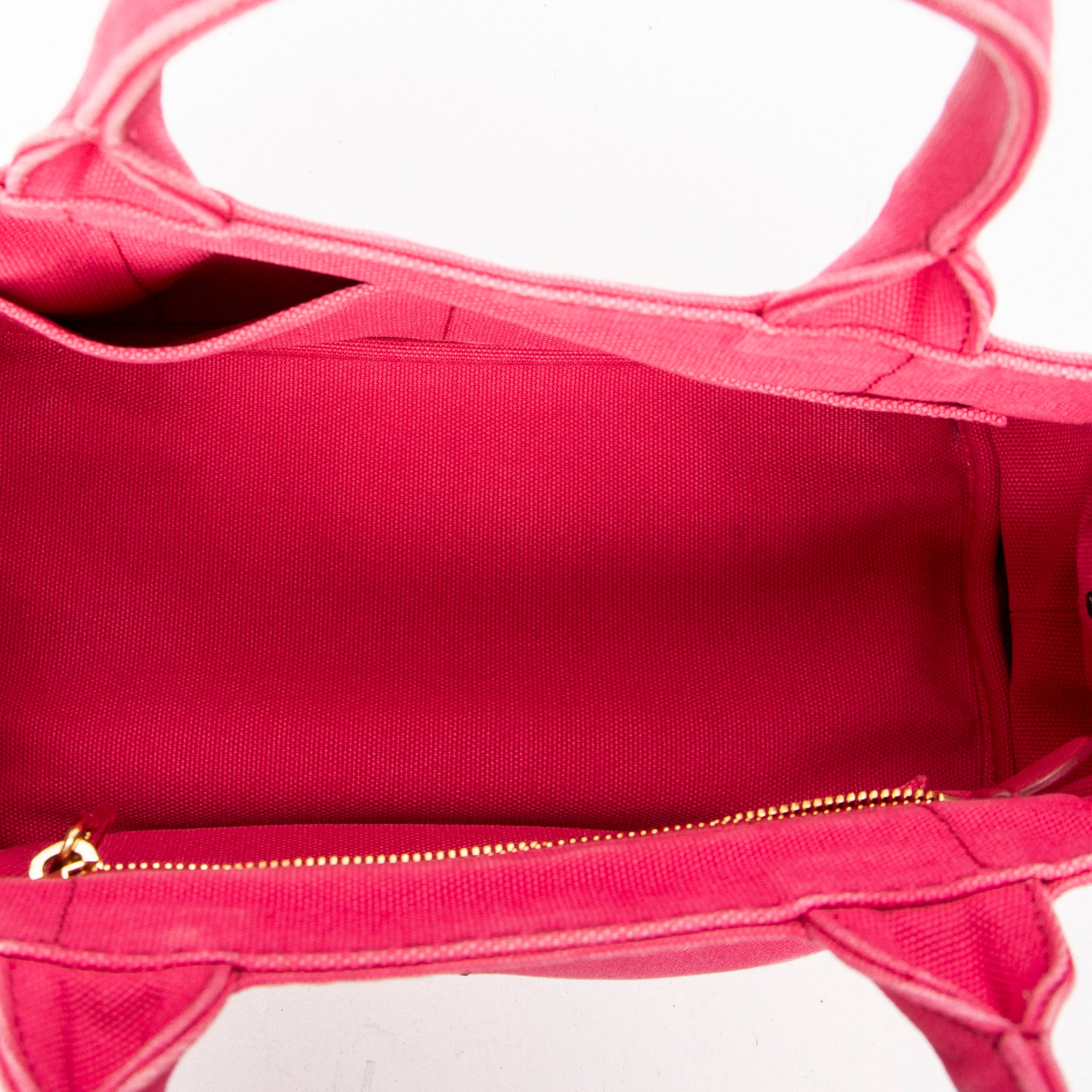 Shoulder bag Small Canapa Tote Fuchsia Pink Canapa Canvas