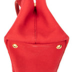 Bolso de mano pequeño Canapa de lona Canapa roja