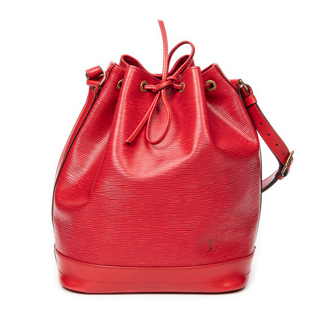 Shoulder bag Noe GM Red Epi