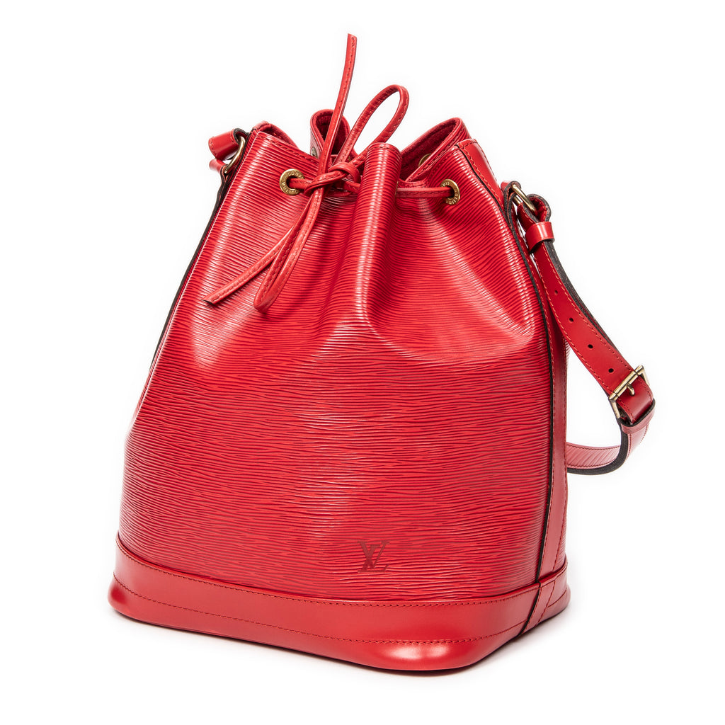 Shoulder bag Noe GM Red Epi