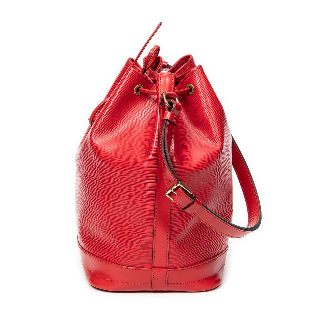 Shoulder bag Noe GM Red Epi