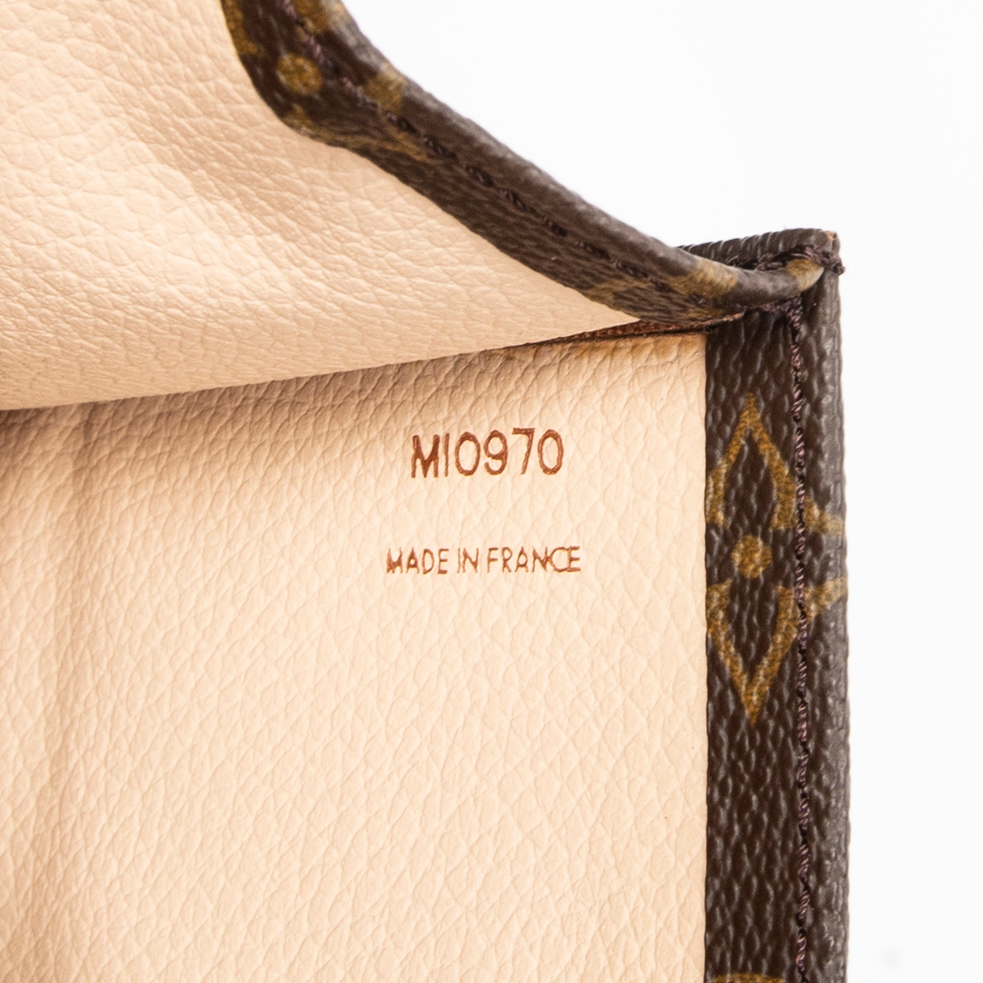 Louis Vuitton - Sac Plat - Marron