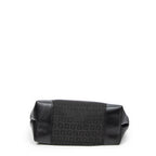 Shoulder bag Front Pocket Hobo Black Zucchino Canvas