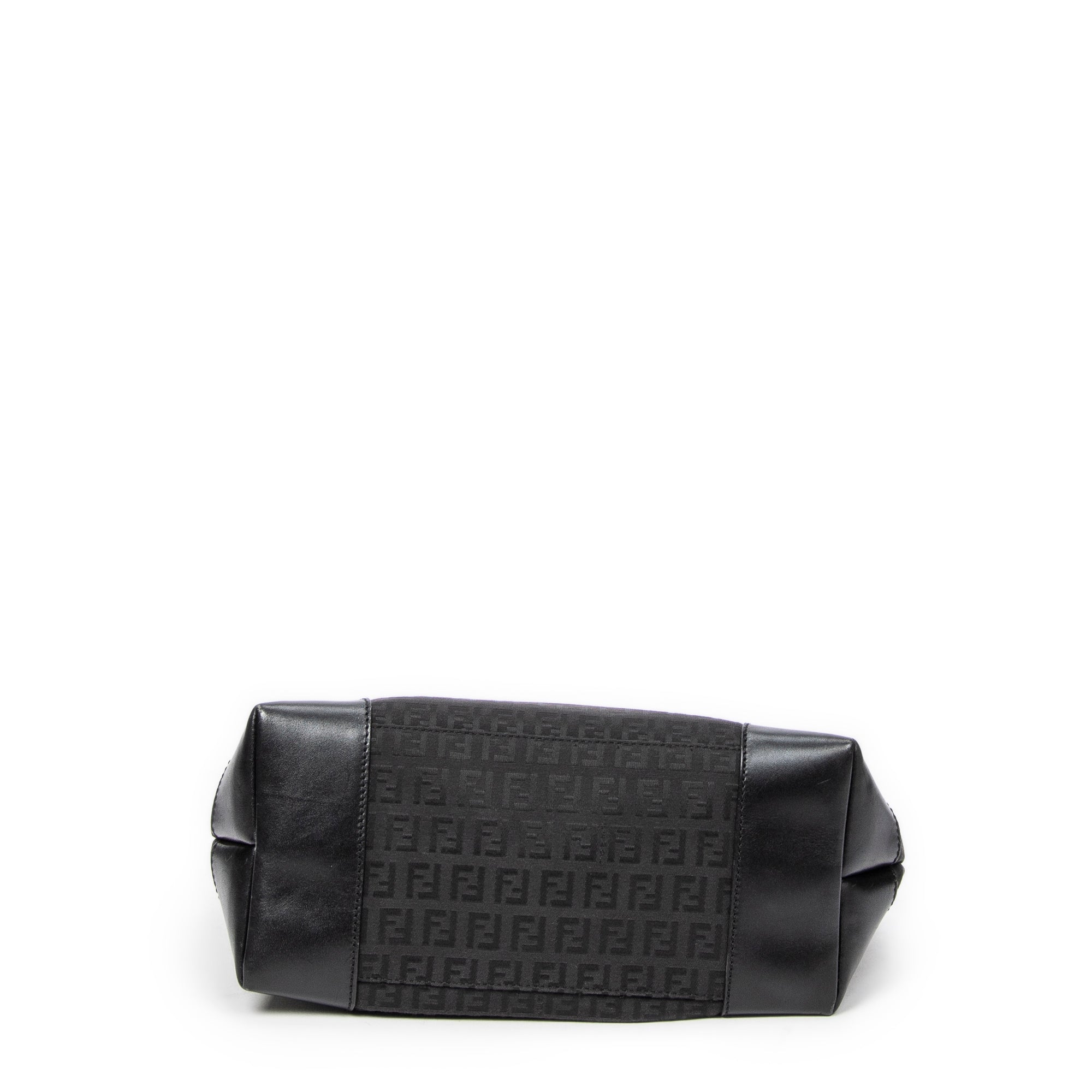 Shoulder bag Front Pocket Hobo Black Zucchino Canvas