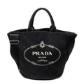 Prada - Cabas Canapa - Noir