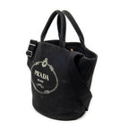 Prada - Cabas Canapa - Noir