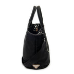 Prada - Cabas Canapa - Noir