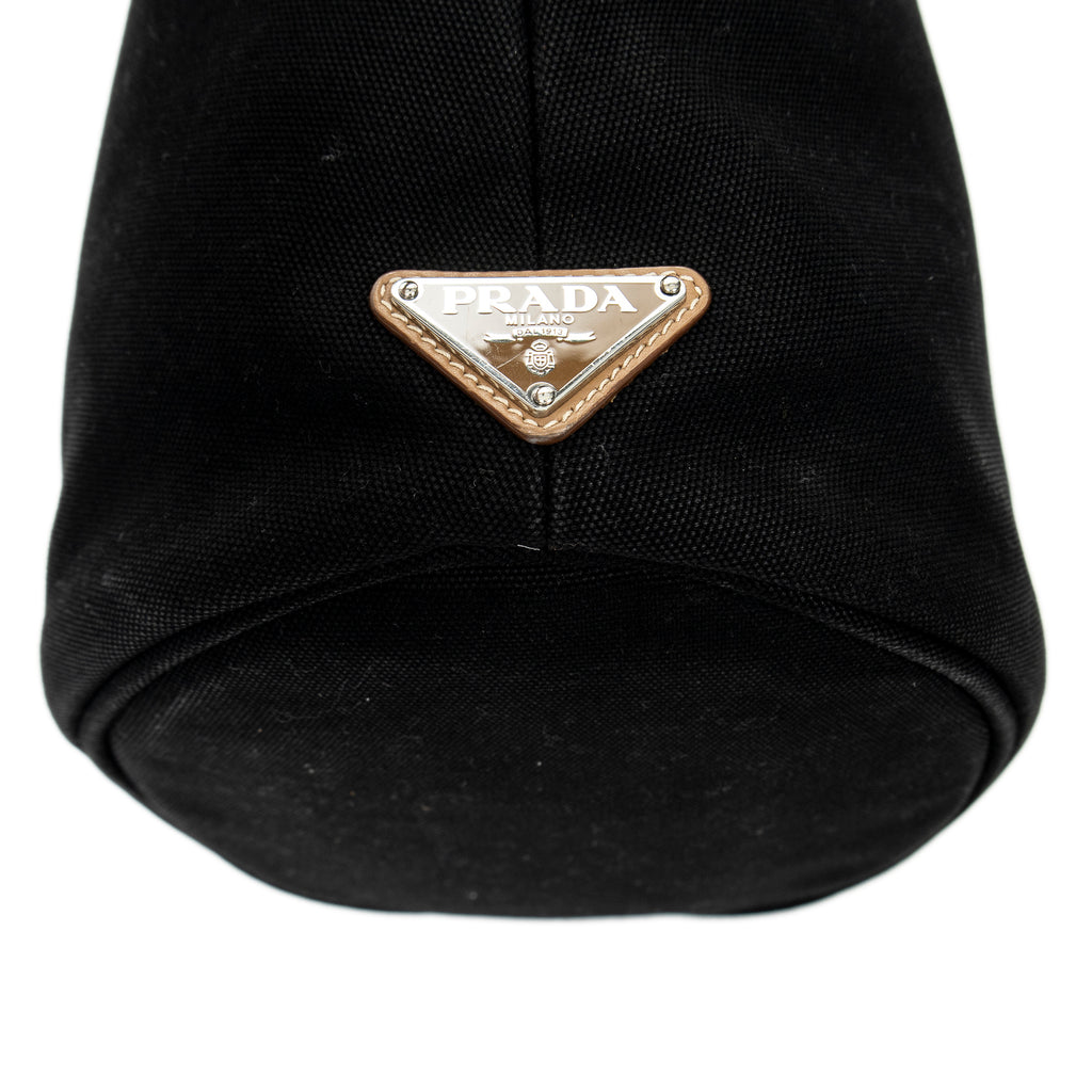 Prada - Cabas Canapa - Noir