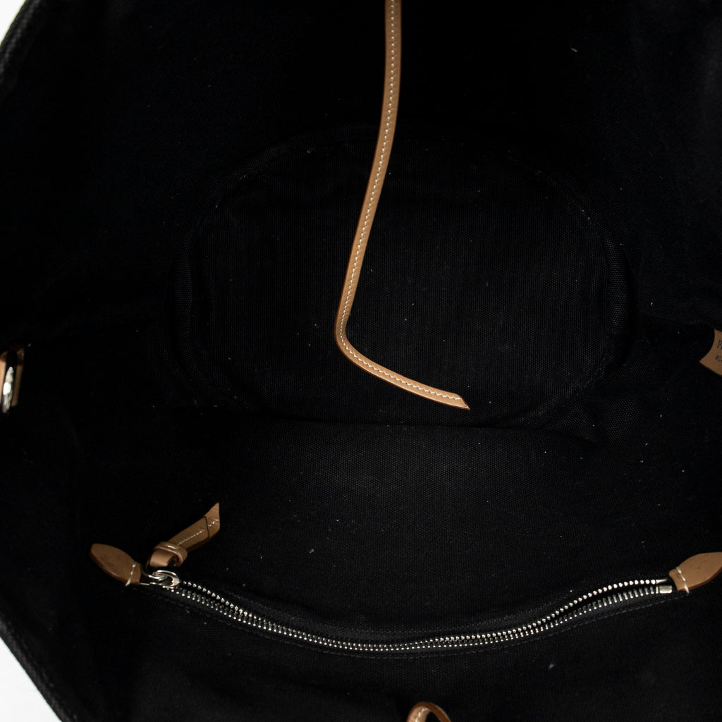 Prada - Cabas Canapa - Noir