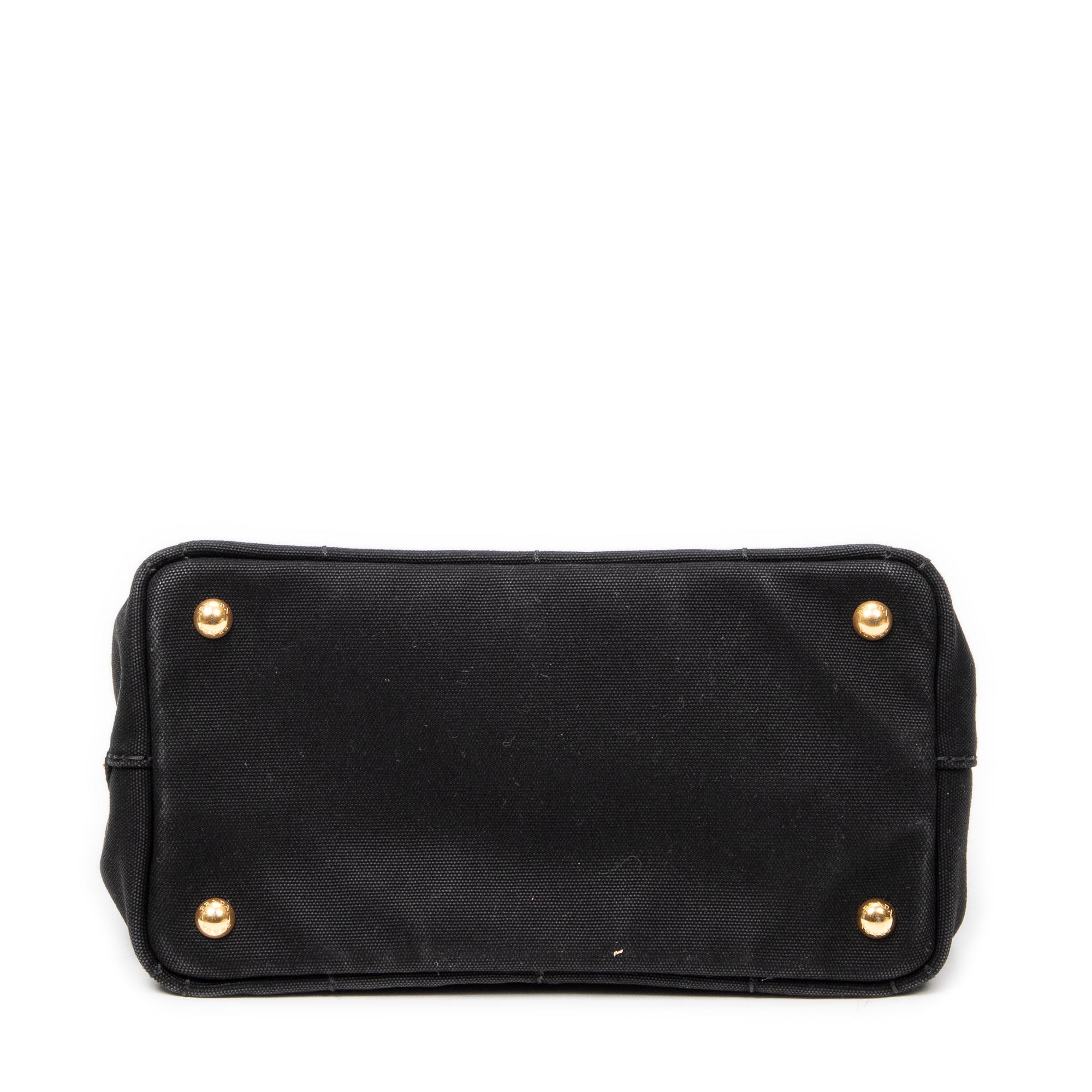Bandolera pequeña Canapa Tote Lona Canapa negra
