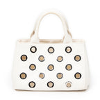 Shoulder bag Small Grommet Canapa Tote Ivory Grommet Canapa Canvas