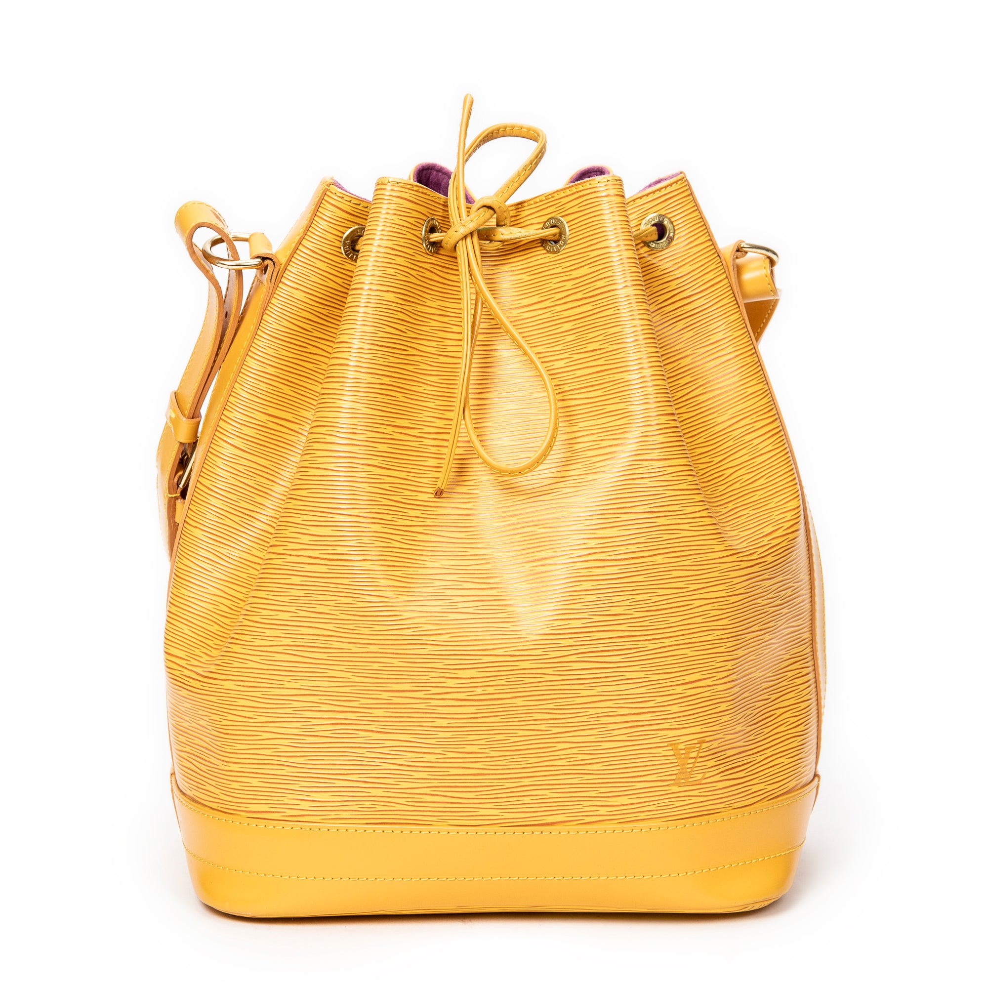 Shoulder bag Noe GM Yellow Epi