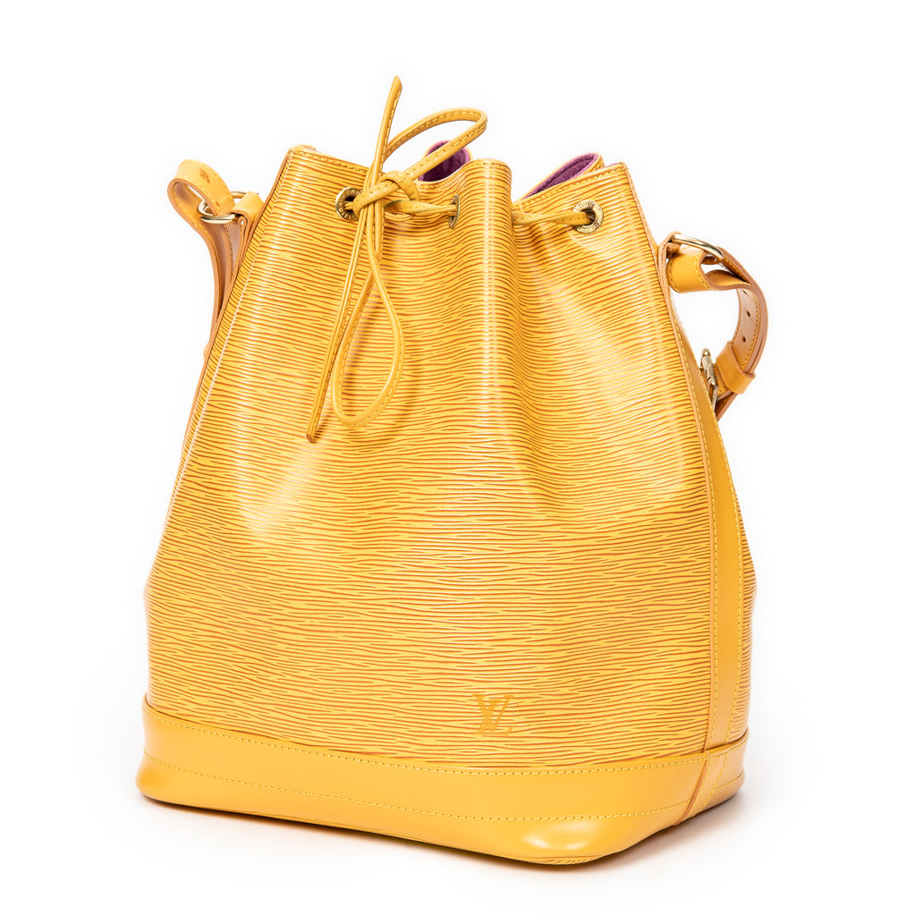 Shoulder bag Noe GM Yellow Epi