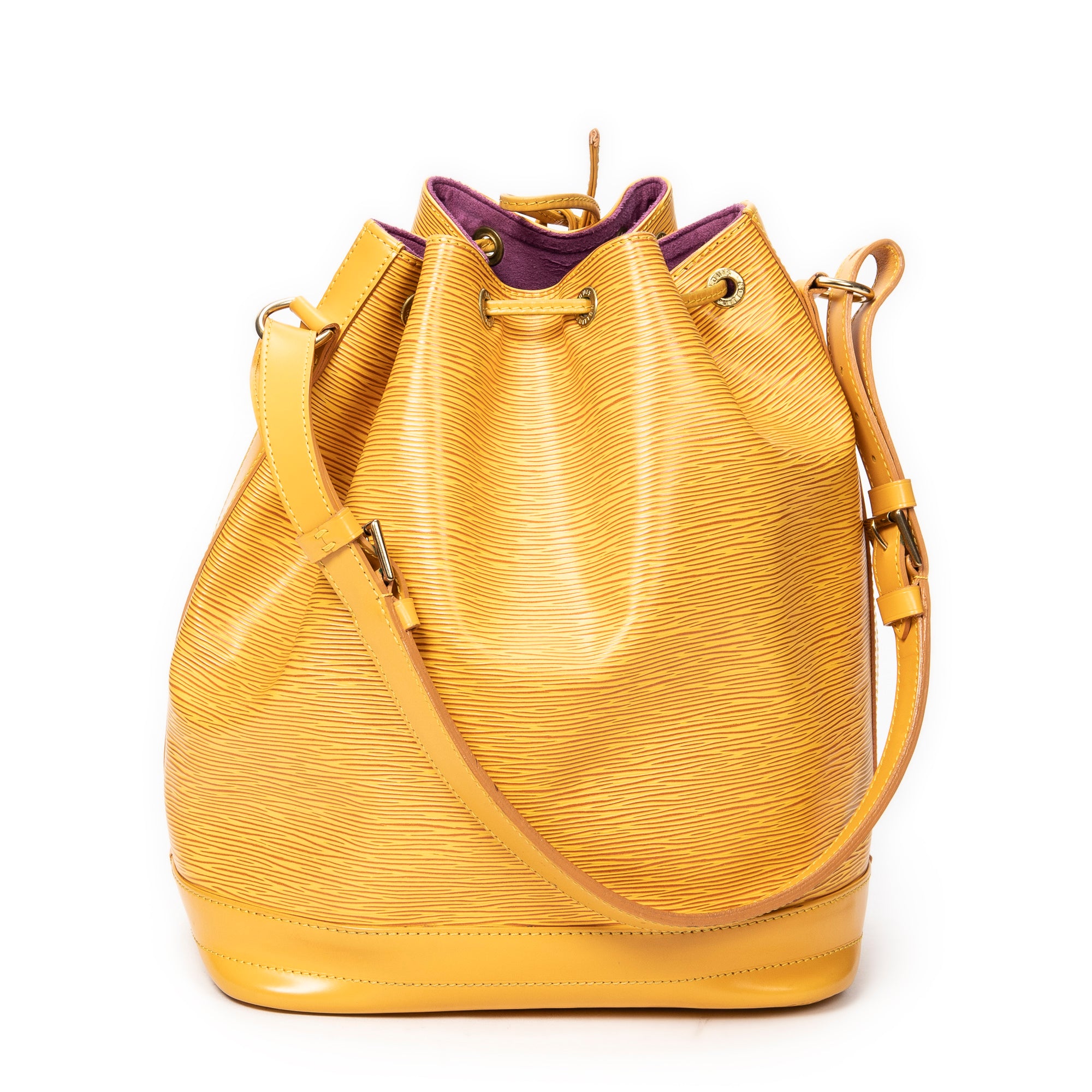 Shoulder bag Noe GM Yellow Epi