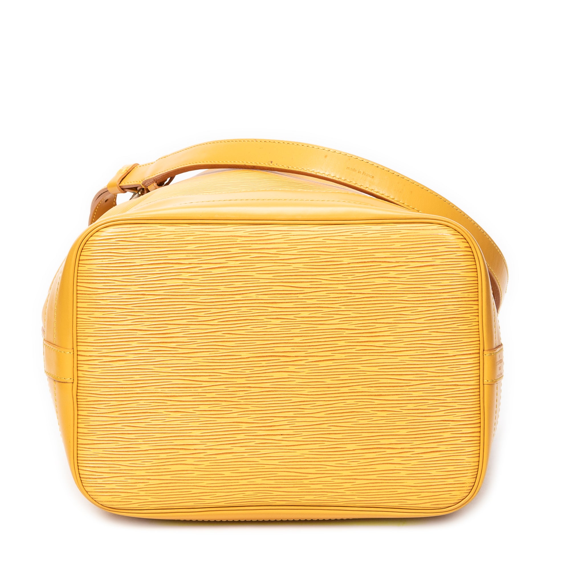 Shoulder bag Noe GM Yellow Epi