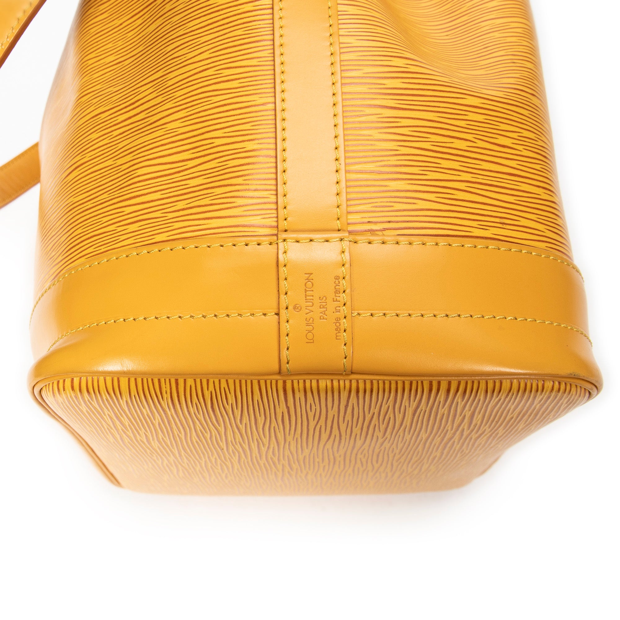 Shoulder bag Noe GM Yellow Epi