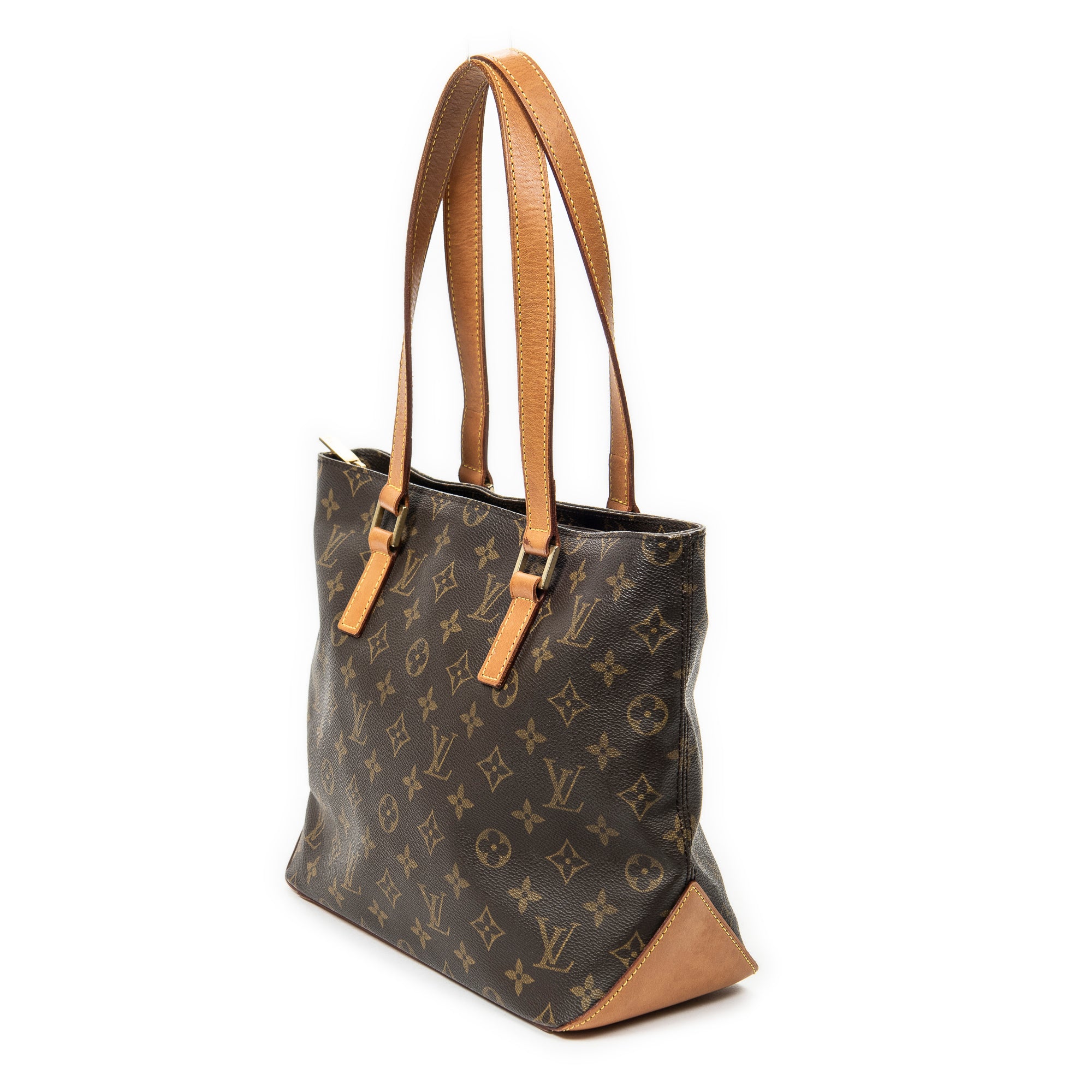 Shoulder bag Cabas Piano Brown Monogram Canvas