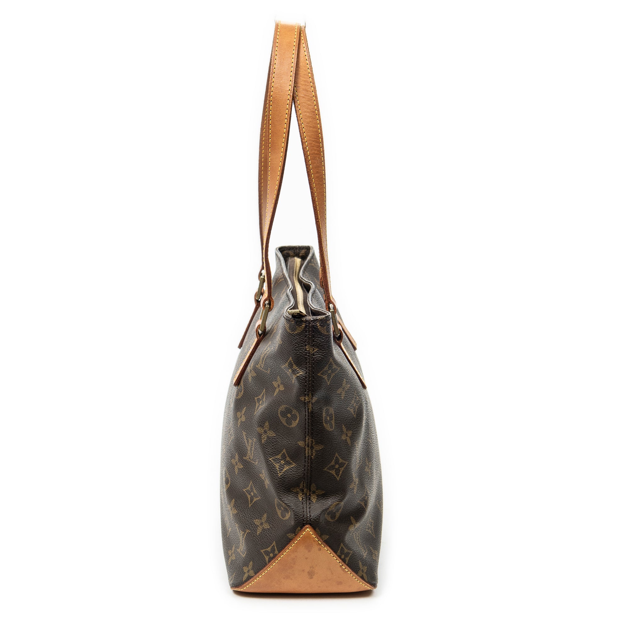 Shoulder bag Cabas Piano Brown Monogram Canvas