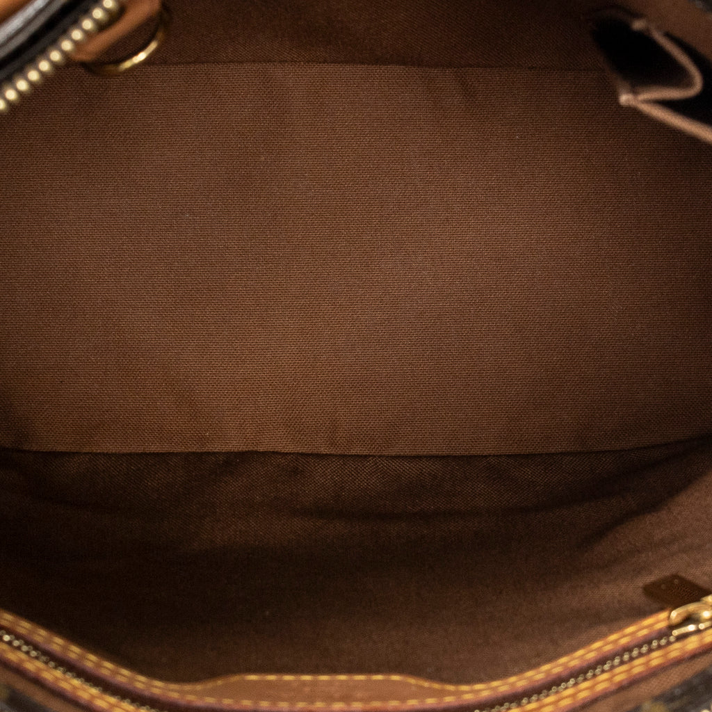 Shoulder bag Cabas Piano Brown Monogram Canvas