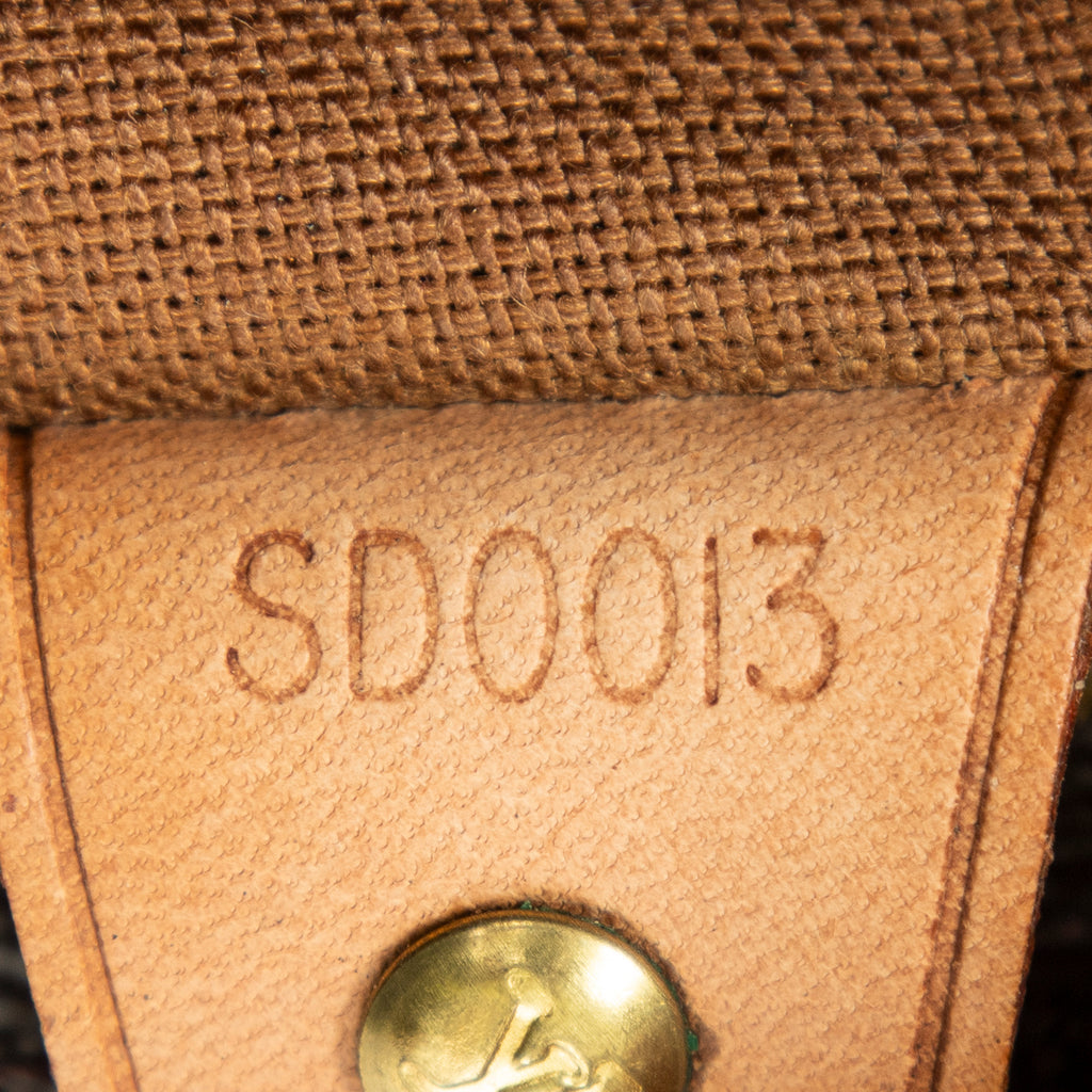 Shoulder bag Cabas Piano Brown Monogram Canvas
