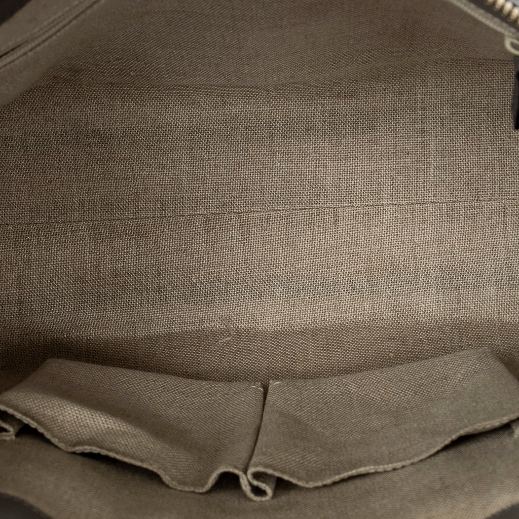 Shoulder bag Convertible Satchel Grey Microguccissima Leather