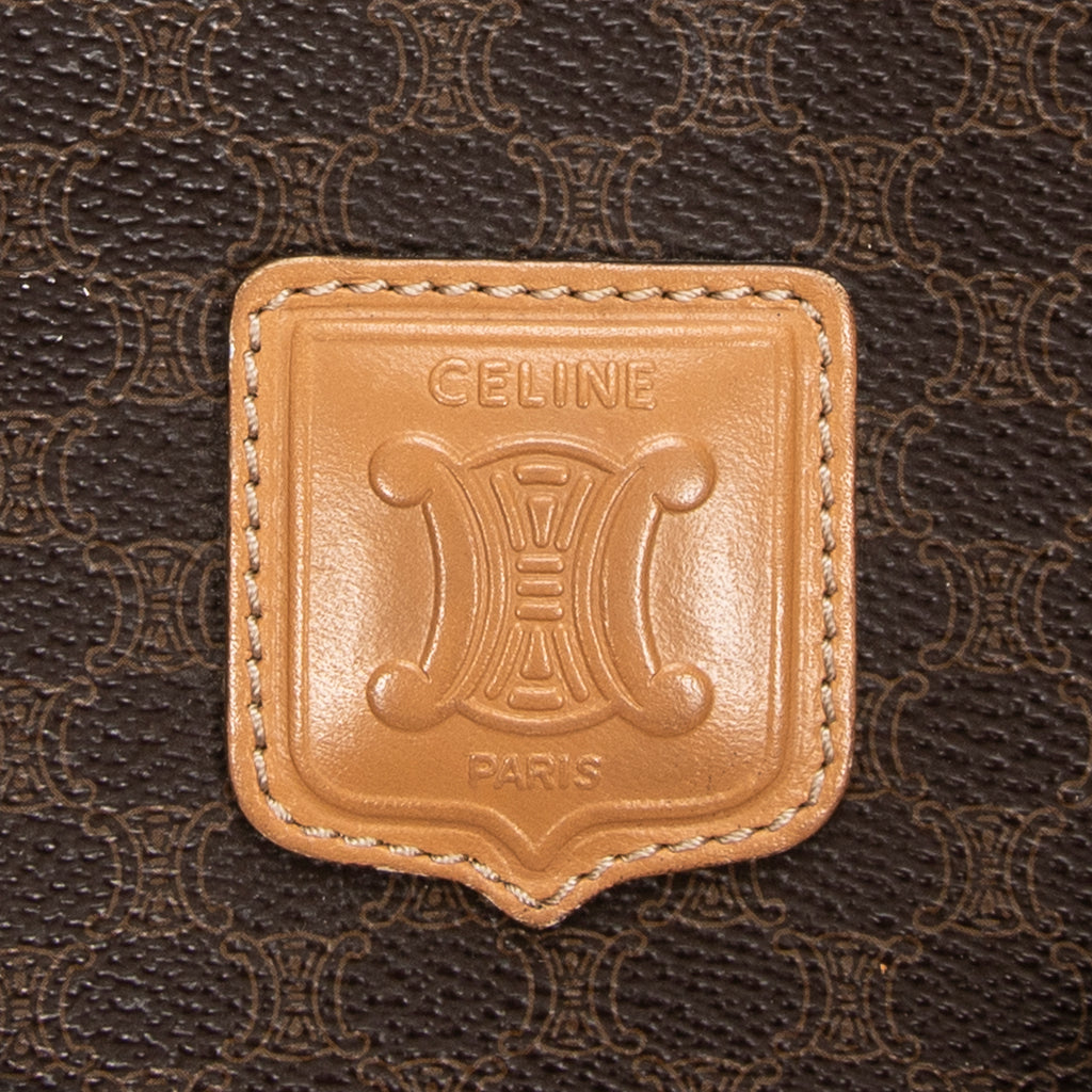 Celine - Mini Boston Vintage - Marron/Beige