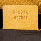 Shoulder bag Vertical Bamboo Bar Shopper Tote Yellow Monogrammed Canvas