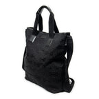 Shoulder bag 2-Way Tote Black Horsebit Print Canvas