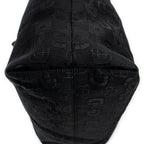 Shoulder bag 2-Way Tote Black Horsebit Print Canvas
